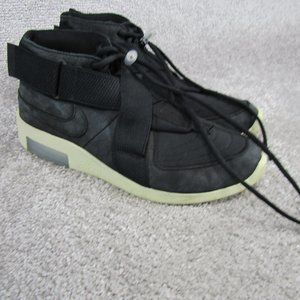 Nike Air Fear Of Good Raid Mens Size 10.5 Black Suede Sneakers At8087-002